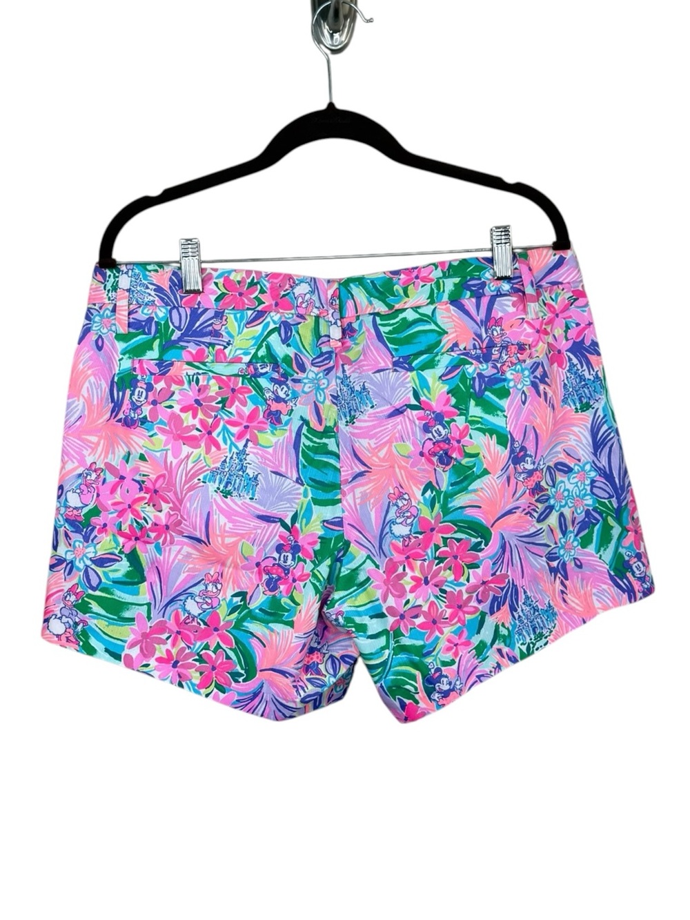 NWT Lilly Pulitzer Disney Dreamin Callaha Shorts Sz 10 Minnie Daisy Duck Flora - Picture 3 of 16